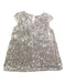 A Silver Short Sleeve Dresses from Seed in size 2T for girl. (Back View)