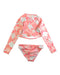 A Pink Swim Sets from Roxy in size 8Y for girl. (Back View)
