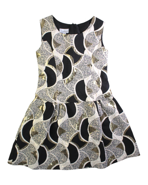 A Black Sleeveless Dresses from Pippa & Julie in size 10Y for girl. (Front View)