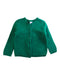 A Green Cardigans from Petit Bateau in size 3T for girl. (Front View)