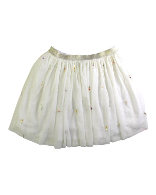 A White Tulle Skirts from Velveteen in size 8Y for girl. (Front View)