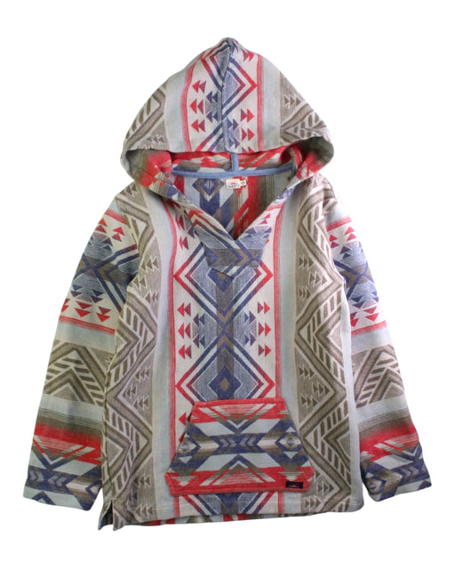 A Multicolour Hooded Sweatshirts from Faherty in size 10Y for neutral. (Front View)