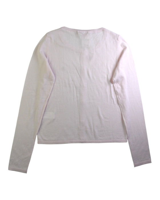 A Pink Cardigans from Bonpoint in size 12Y for girl. (Back View)