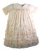 A Ivory Short Sleeve Dresses from Velveteen in size 10Y for girl. (Front View)