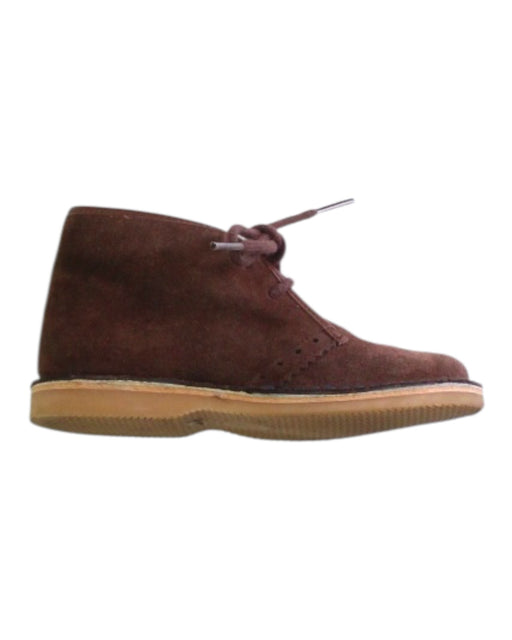 A Brown Casual Boots from Jacadi in size 4T for boy. (Front View)