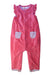 A Pink Long Overalls from Boden in size 12-18M for girl. (Front View)