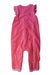 A Pink Long Overalls from Boden in size 12-18M for girl. (Back View)