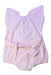 A Pink Sleeveless Rompers from Seed in size 12-18M for girl. (Back View)