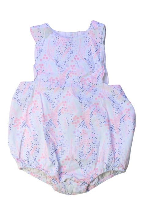 A Pink Sleeveless Rompers from Jacadi in size 12-18M for girl. (Front View)