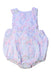 A Pink Sleeveless Rompers from Jacadi in size 12-18M for girl. (Front View)