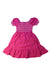 A Pink Short Sleeve Dresses from Boden in size 3T for girl. (Back View)