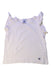 A White Sleeveless Tops from Petit Bateau in size 3T for girl. (Front View)