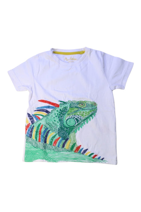 A White Short Sleeve T Shirts from Boden in size 4T for boy. (Front View)