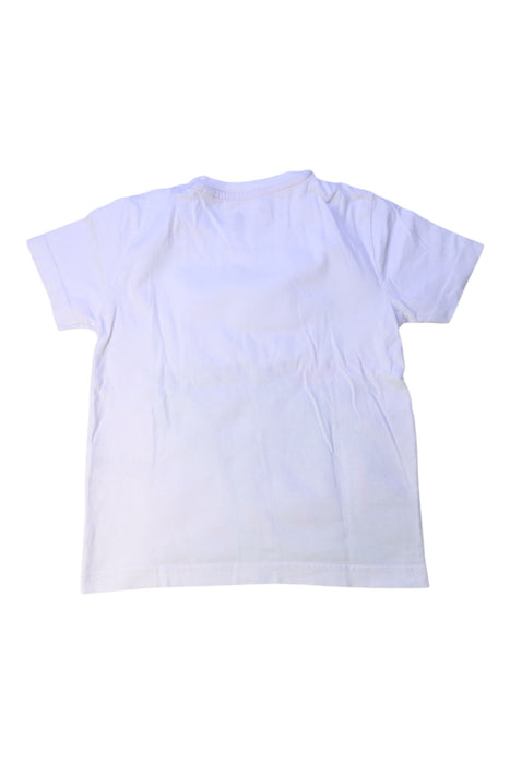 A White Short Sleeve T Shirts from Boden in size 4T for boy. (Back View)