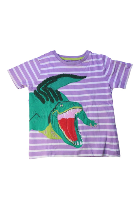 A Purple Short Sleeve T Shirts from Boden in size 4T for boy. (Front View)