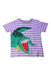 A Purple Short Sleeve T Shirts from Boden in size 4T for boy. (Front View)