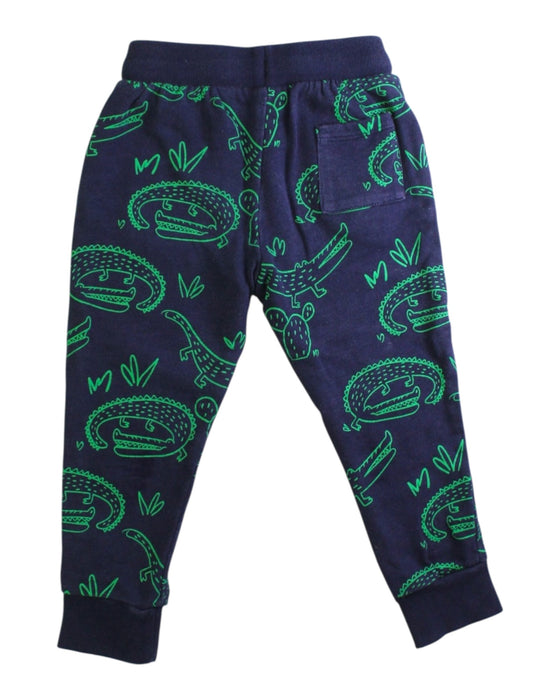 A Navy Sweatpants from Seed in size 3T for boy. (Back View)