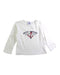A White Long Sleeve T Shirts from Petit Bateau in size 18-24M for boy. (Front View)