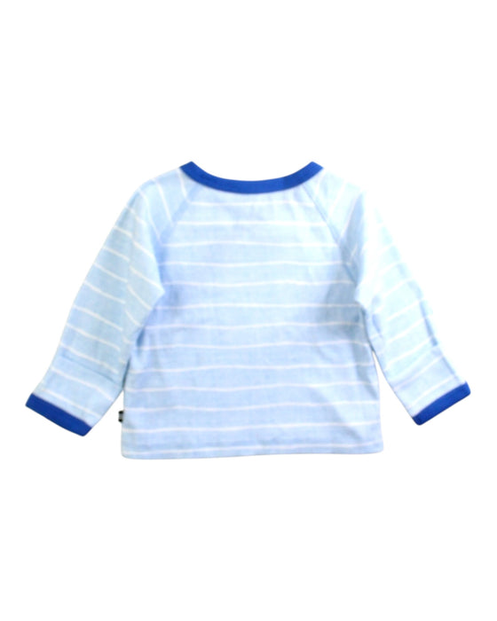 A Blue Long Sleeve Tops from Nautica in size 3-6M for boy. (Back View)