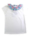 A White Short Sleeve Tops from Jacadi in size 8Y for girl. (Front View)