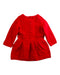 A Red Sweater Dresses from Janie & Jack in size 0-3M for girl. (Back View)