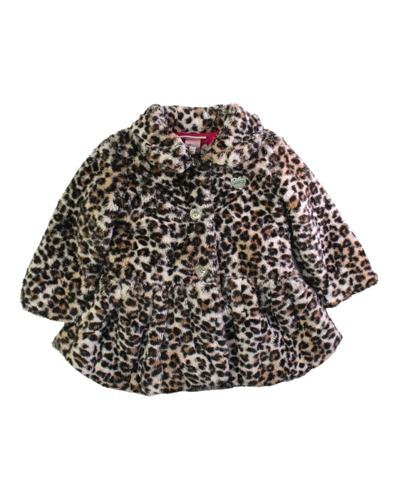 A Beige Coats from Juicy Couture in size 2T for girl. (Front View)