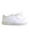A White Sneakers from Nike in size 3T for neutral. (Front View)