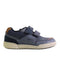 A Navy Sneakers from Geox in size 5T for boy. (Front View)