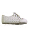 A White Sneakers from Mini Melissa in size 3T for girl. (Front View)