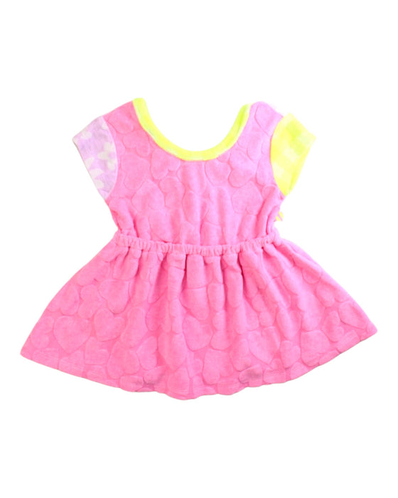 A Pink Short Sleeve Dresses from Billieblush in size 2T for girl. (Front View)