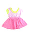 A Pink Short Sleeve Dresses from Billieblush in size 2T for girl. (Back View)