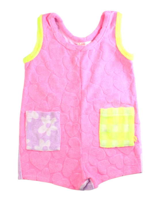 A Pink Sleeveless Rompers from Billieblush in size 2T for girl. (Front View)