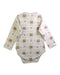 A White Long Sleeve Bodysuits from Konges Sløjd in size 2T for girl. (Back View)