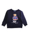 A Navy Crewneck Sweatshirts from Polo Ralph Lauren in size 2T for boy. (Front View)