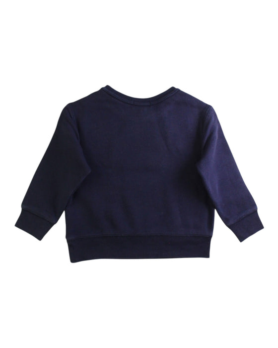 A Navy Crewneck Sweatshirts from Polo Ralph Lauren in size 2T for boy. (Back View)