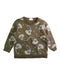 A Green Crewneck Sweatshirts from Seed in size 2T for boy. (Front View)