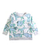 A Grey Crewneck Sweatshirts from Seed in size 2T for boy. (Front View)