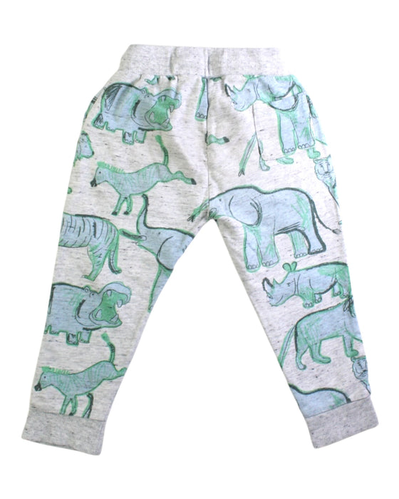 A Grey Sweatpants from Seed in size 2T for boy. (Back View)