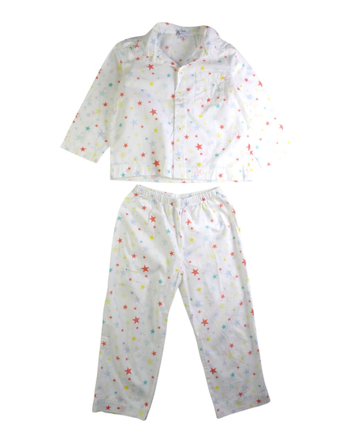 A Multicolour Pyjama Sets from Petit Bateau in size 3T for neutral. (Front View)