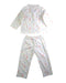 A Multicolour Pyjama Sets from Petit Bateau in size 3T for neutral. (Back View)