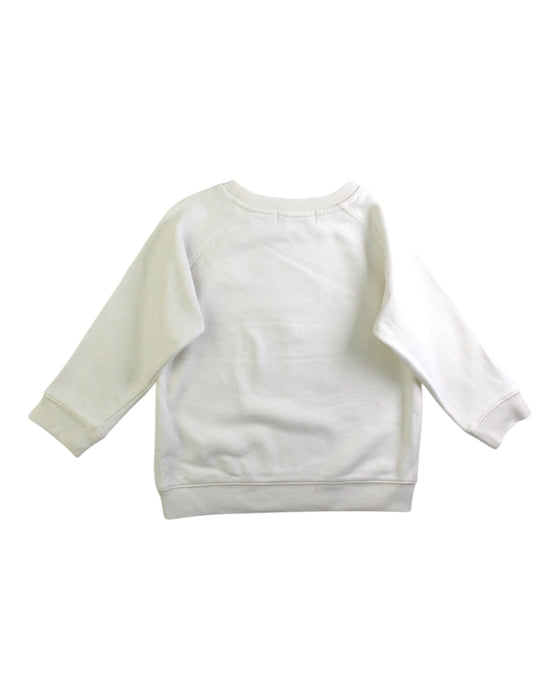 A White Crewneck Sweatshirts from Stella McCartney in size 4T for boy. (Back View)