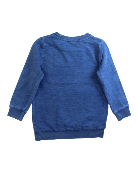A Blue Crewneck Sweatshirts from Seed in size 3T for boy. (Back View)