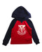 A Red Hooded Sweatshirts from Polo Ralph Lauren in size 3T for boy. (Front View)