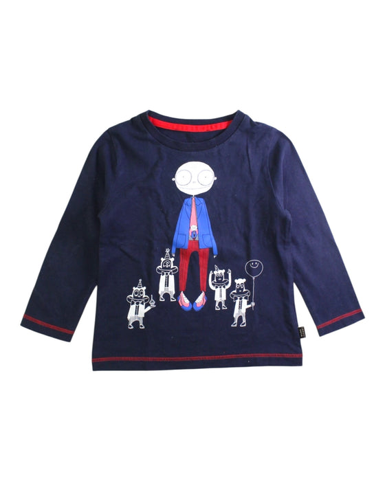 A Navy Long Sleeve T Shirts from The Marc Jacobs in size 3T for boy. (Front View)