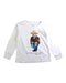 A White Long Sleeve T Shirts from Polo Ralph Lauren in size 2T for boy. (Front View)