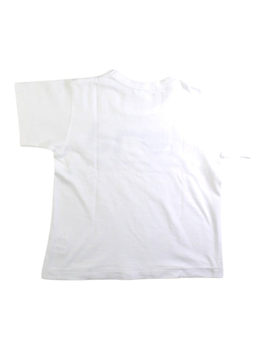 A White Short Sleeve T Shirts from Comme des Garcons in size 4T for neutral. (Back View)