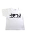 A White Short Sleeve T Shirts from Comme des Garcons in size 4T for neutral. (Front View)