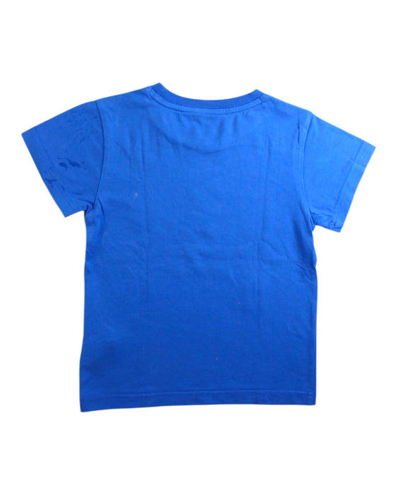 A Blue Short Sleeve T Shirts from Adidas in size 4T for neutral. (Back View)