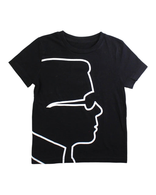 A Black Short Sleeve T Shirts from Karl Lagerfeld in size 3T for boy. (Front View)