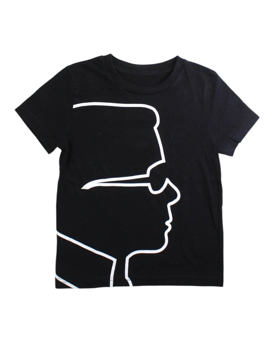 A Black Short Sleeve T Shirts from Karl Lagerfeld in size 3T for boy. (Front View)